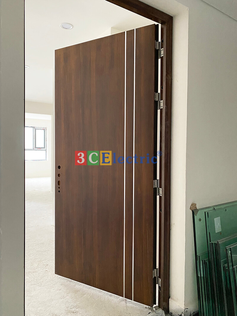 cửa thép ngăn cháy vân gỗ cửa ngăn cháy vân gỗ