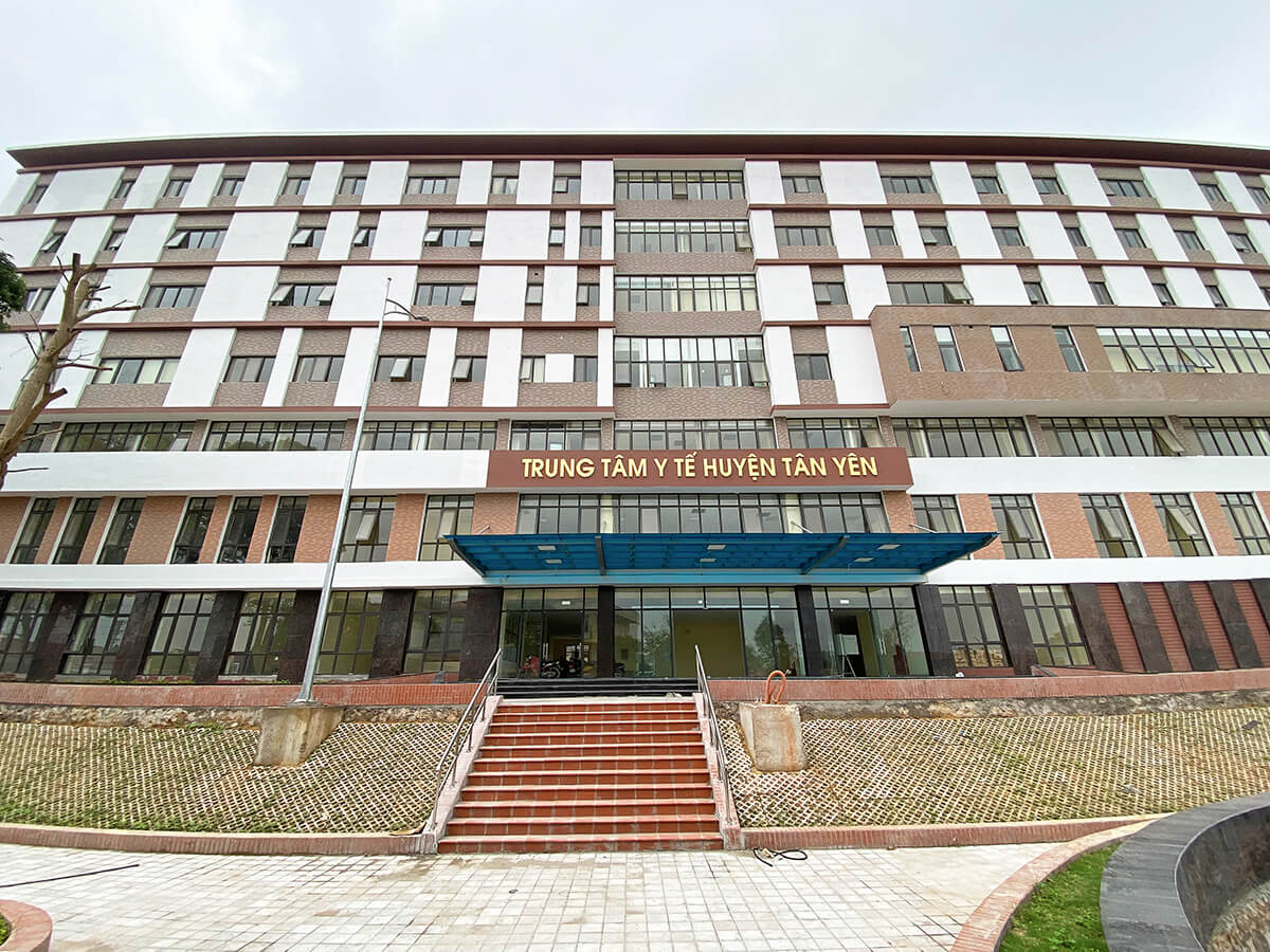 trung tâm y tế Huyện Tân Yên Bắc Giang cung cấp cửa chống cháy cho trung tâm y tế