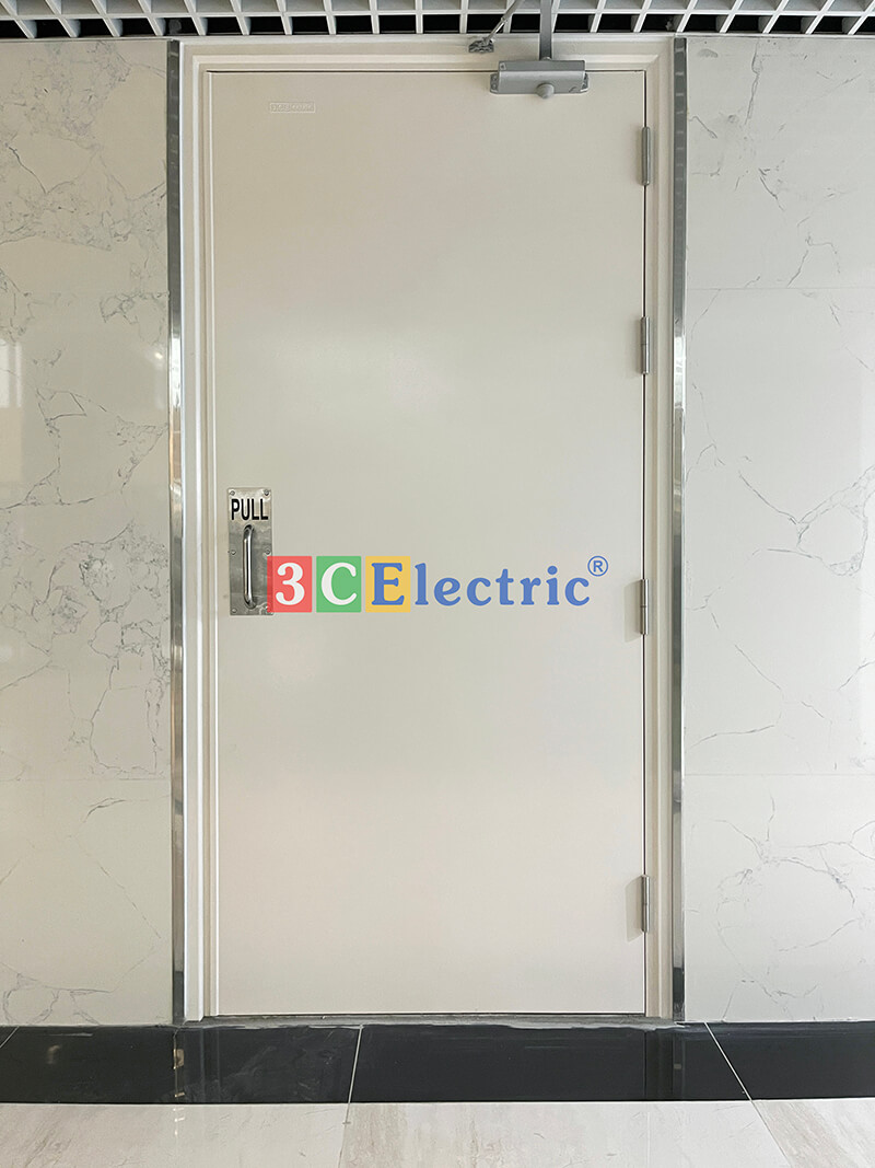 cửa chống cháy 3CElectric lắp tại dự án