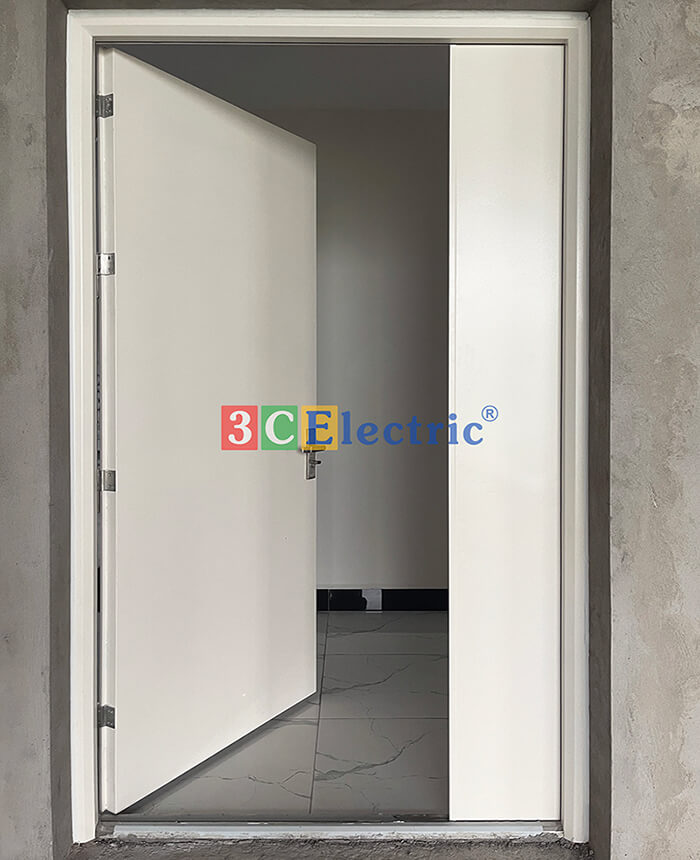 cửa chống cháy hai cánh lệch cua chong chay