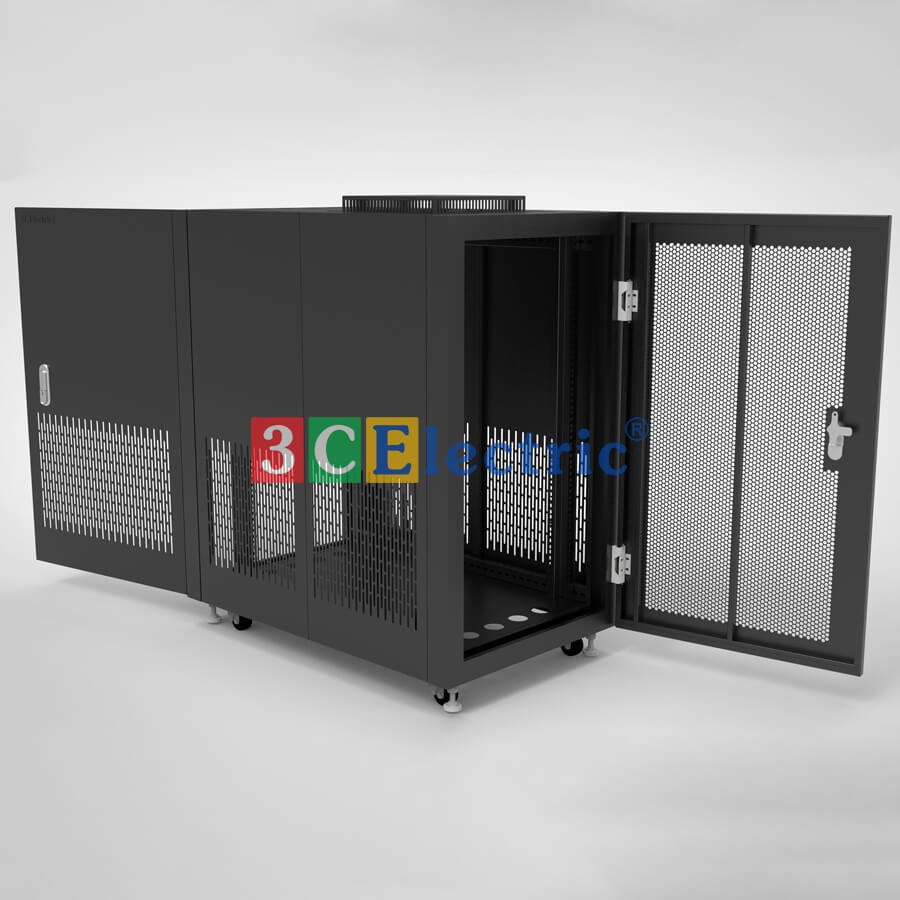 chi tiết tủ rack 20U D1000
