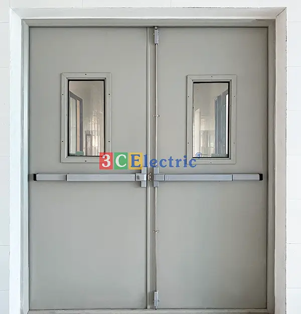 cửa chống cháy 2 cánh cửa chống cháy