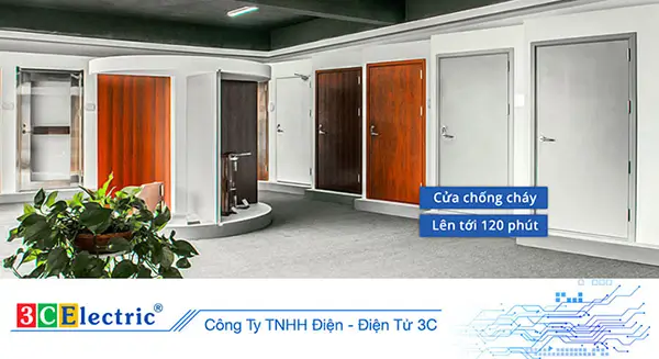 cửa chống cháy 3CElectric cửa chống cháy