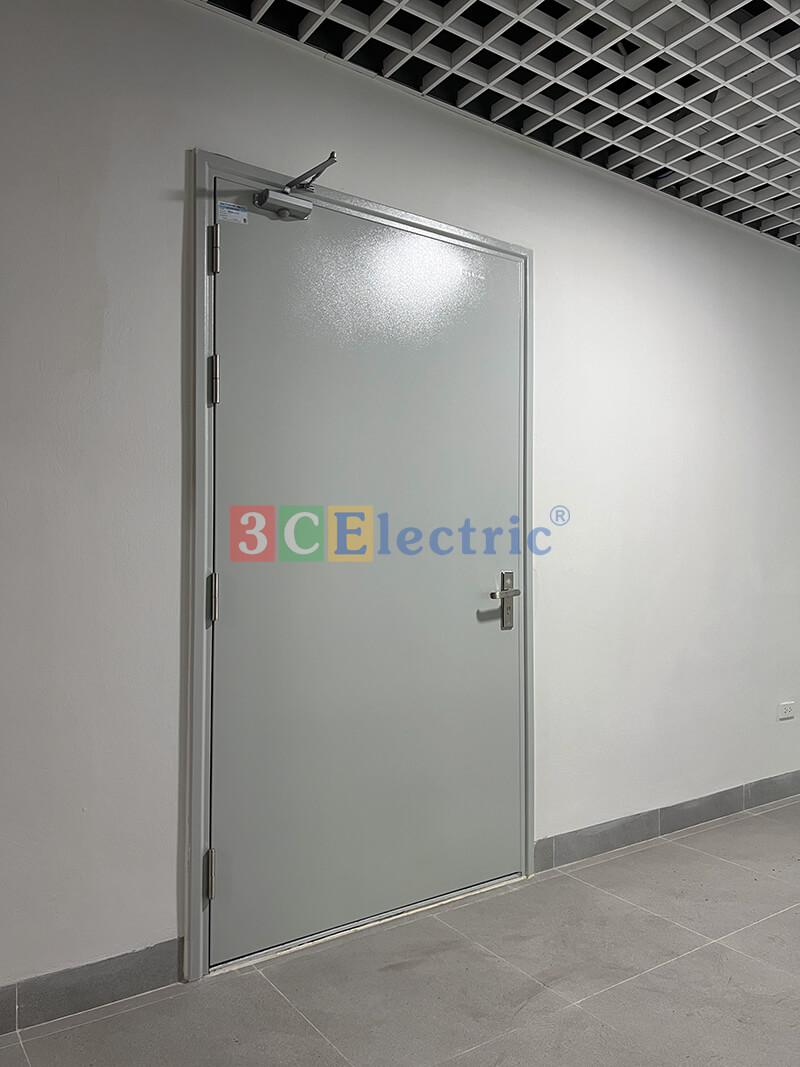cửa chống cháy 1 cánh cho trường học cửa chống cháy 1 cánh cho trường học